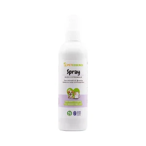 Spray con citronella ed Aloe Vera 95,2% per cani e gatti