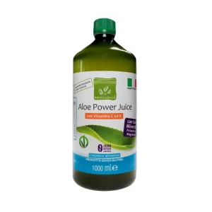 Succo di Aloe 96% con Vitamine C/E+Potassio e Magnesio: Aloe Power Juice
