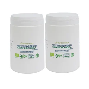 Proteine di Semi di Canapa in Polvere Biologica x 2