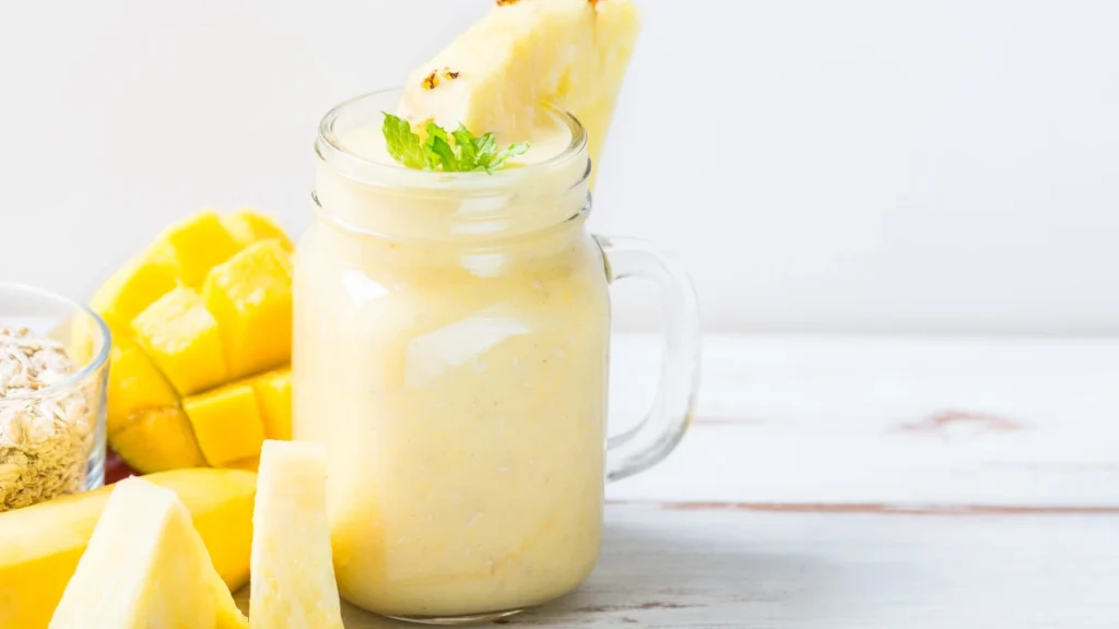 ricette con aloe vera - smoothie con ananas e aloe
